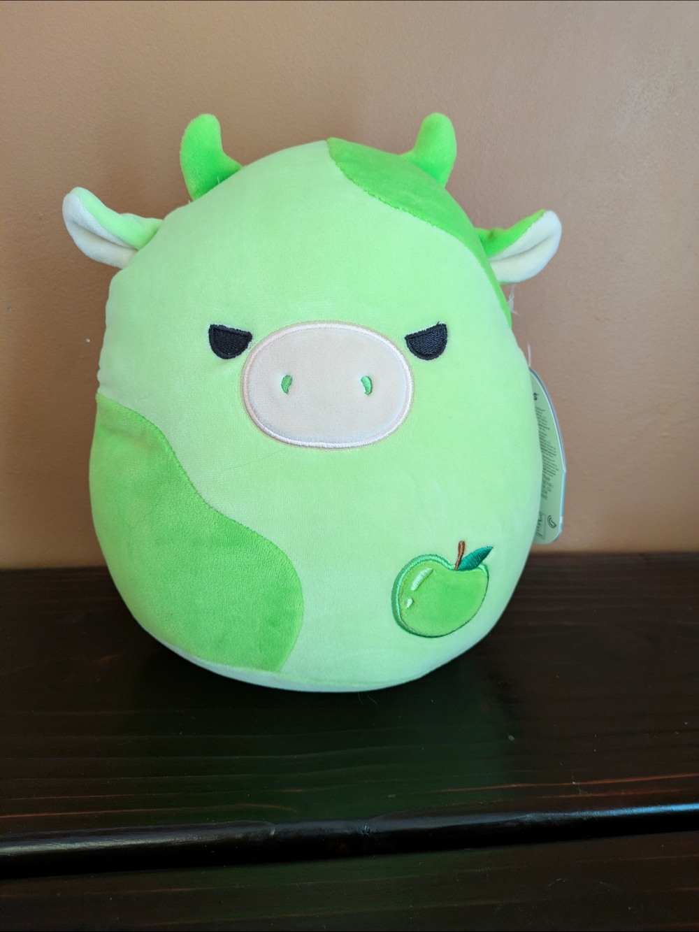 Honeycrisp Green Cow Plush Squishmallow 8"